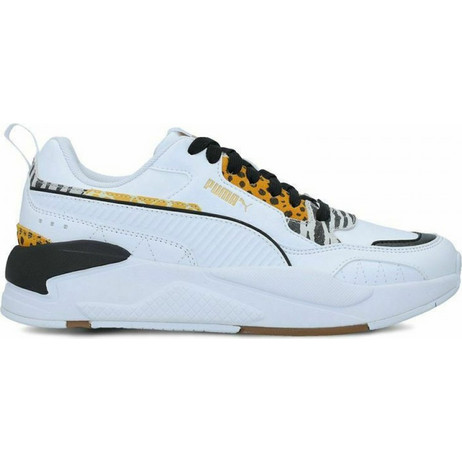 Puma X-Ray Square Γυναικεία Sneakers Λευκά Πορτοκαλί 383822-02 ...