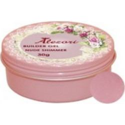 Alezori Cream Nude Shimmer Builder Gel 30gr