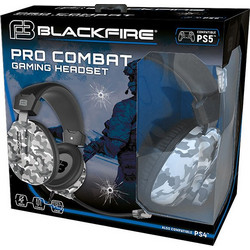 Ardistel Blackfire Pro Combat Gaming Headset Over Ear Camo White