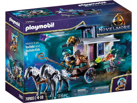 Playmobil Novelmore Violet Vale Εμπορική Άμαξα για 4-10 Ετών 70903