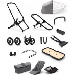 Bugaboo Fox 3 Βάση Καροτσιού Black Grey Melange