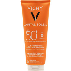 Vichy Capital Soleil Lait Αντηλιακό Γαλάκτωμα Προσώπου & Σώματος SPF50+ 300ml