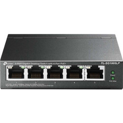 TP-Link TL-SG1005LP Unmanaged L2 Switch με 4 Θύρες Ethernet 1000Mbps και 1 SFP θύρα