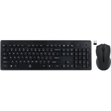 Rebeltec Millenium Black Ασύρματο Σετ Πληκτρολόγιο & Ποντίκι