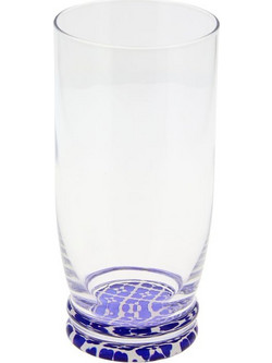 Cerve Σετ Ποτήρια Νερού Γυάλινα Alexandria Blu 420ml 3τμχ M64540