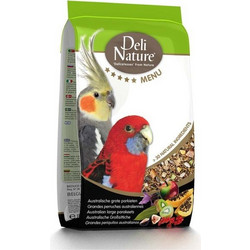 Deli Nature 5 Star Menu Australian Large Parakeets 800gr