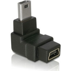 Adapter USB-B mini 5pin male/female 90angled Delock (TR65097)