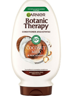 Garnier Botanic Therapy Coco Macadamia Φυτικό Conditioner για Ξηρά & Ταλαιπωρημένα Μαλλιά 200ml