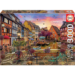 Puzzle Educa Colmar France 3000 Κομμάτια