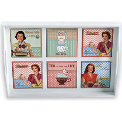 Δίσκος σερβιρίσματος PIN UP 40x28cm Inart 3-60-193-0002