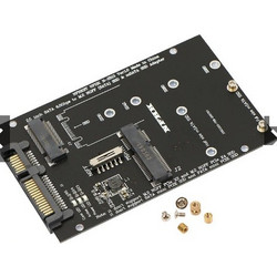 NFHKST N-2513 Ngff SSD to 2.5 inch SATA3 Adapter Card converter Msata to 2.5" sata all size