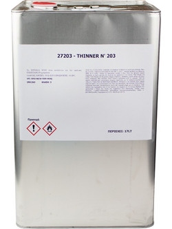 Hydroton 27203-Thinner N203 Διαλυτικό 17lt