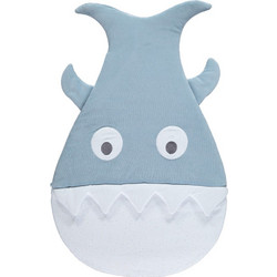 BiBaby Χειμερινός Υπνόσακος Baby Shark Μπλε 0-6m