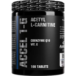 Anderson Accel 1-G Acetyl Carnitine Συμπλήρωμα Διατροφής με Καρνιτίνη 100 Ταμπλέτες