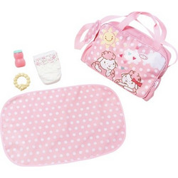 Zapf Creation Baby Annabell Τσάντα με Αξεσουάρ Αλλαγής Πάνας για Κούκλα
