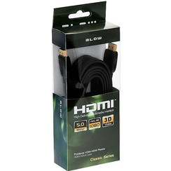 Blow Καλώδιο HDMI 1.4 HDMI Male to HDMI Male 5m Black DM-608