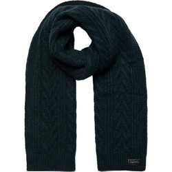 SUPERDRY CABLE LUX ΚΑΣΚΟΛ ΓΥΝΑΙΚΕΙΟ W9310045A-6DQ (6DQ/JUNGLE GREEN MARL)