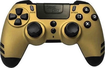 Steelplay MetalTech Wireless Controller PS4/PC - Gold 