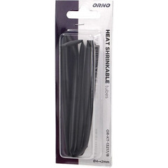 ORNO Θερμοσυστελλόμενο μαύρο 1 μέτρο 4/2.5mm OR-KT-13217/B 1 τεμάχιο