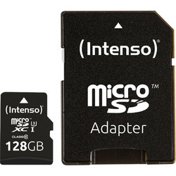 Intenso 500S microSDXC 128GB Class 10 U3 V30 UHS-I + Adapter
