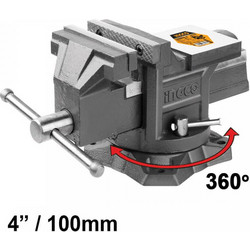 Περιστρεφόμενη Μέγγενη Πάγκου Ingco (HBV084) - 100mm HBV084