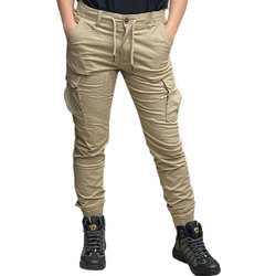 Rms P & J Cargo Ανδρικό Παντελόνι Joggers Μπεζ