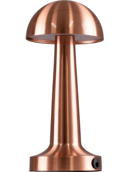 Globostar Coco 76511 Πορτατίφ Αφής LED με Μπαταρία Bronze Φ10xΥ22cm