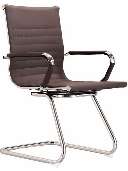 Varossi Sienna Καφέ 500-081 (Πολυθρόνα Επισκέπτη 90x55x60cm)