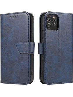 Magnet Case elegant flip cover case with stand function Xiaomi Redmi Note 11 Pro+ 5G (China) / 11 Pro 5G (China) / Mi11i HyperCharge / POCO X4 NFC blue