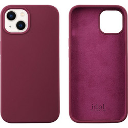 Idol 1991 Velvet Elite TPU Θήκη Burgundy (iPhone 13)