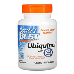 Doctor's Best Best Ubiquinol Kaneka QH 100mg 60 Μαλακές Κάψουλες