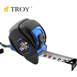 Troy επαγγελματική μετροταινία (3m x 16mm) με στοπ