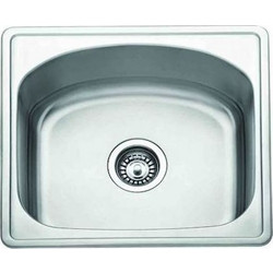 Gloria Tetras 360 Ένθετος Νεροχύτης Inox 36x34.5cm 18-1111