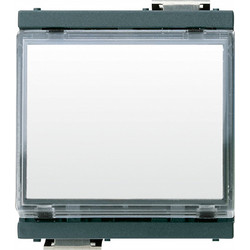 Μπουτόν Επιγραφής 1P NO 10A 12-24V Γκρί Idea