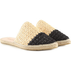 Εσπαντρίγες Macarena Flat Iris 19 IRIS19RA-BEIGE-NEGR Γυναικείο