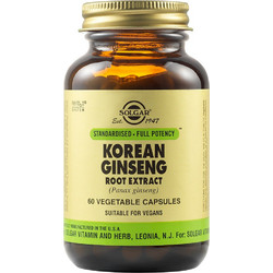 Solgar Korean Ginseng Root Extract 60 Κάψουλες