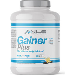 NLS Gainer Plus Vanilla Πρωτεΐνη Ορού Γάλακτος Όγκου Χωρίς Γλουτένη 2.3kg