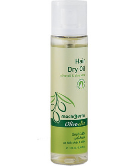 Macrovita Olive-elia Hair Dry Oil Ξηρό Λάδι Μαλλιών 100ml
