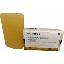 Korres White Tea Bergamot & Freesia Σαπούνι 125gr