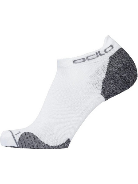 Odlo Ceramicool Run Ανδρικές Κάλτσες Κοντές Λευκές 763760/10000