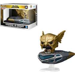Funko Pop! Rides Black Adam 286 Hawkman In Cruiser 15cm