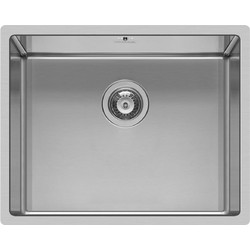 Pyramis Astris Ένθετος Νεροχύτης Inox 50x40cm 101028501