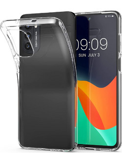 KWmobile Διάφανη Θήκη Σιλικόνης Motorola Moto G52 / G82 - Transparent (58544.03)