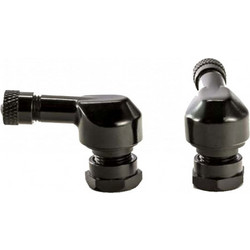 Puig Γωνιακές Βαλβίδες Ελαστικού Race Valves 11mm Black 2τμχ