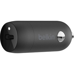 Belkin Car Charger USB-C 20W Power Delivery, black CCA003btBK (CCA003BTBK)
