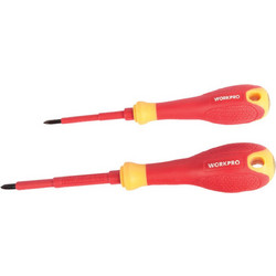WORKPRO Κατσαβίδι Μονωμένο Workpro PH 2 x 125mm