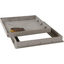NICOLL Καπάκι Φρεατίου Επιγεμίσματος PVC 20 x 20cm