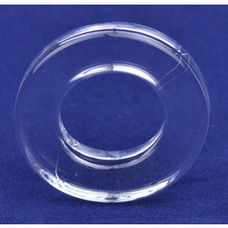Thick & Stretchy Jelly Soft Cock Ring Σετ Ελαστικά Δαχτυλίδια Πέους Σιλικόνης 2.5cm Διαφανή
