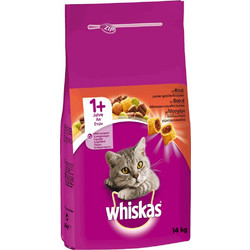 Whiskas Adult 1+ with Veal 14kg