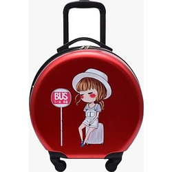 Bartuggi 718-060603 Παιδική Βαλίτσα Καμπίνας 42x37x20cm με 4 Ρόδες Κόκκινη